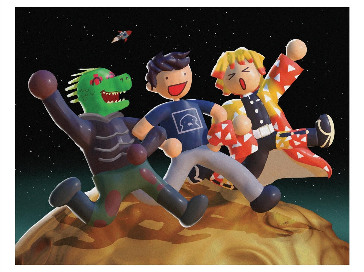 Print Commission for Aleks Le